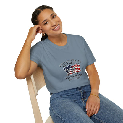 America 250 Shirt | United States 250th Anniversary Patriotic Tee