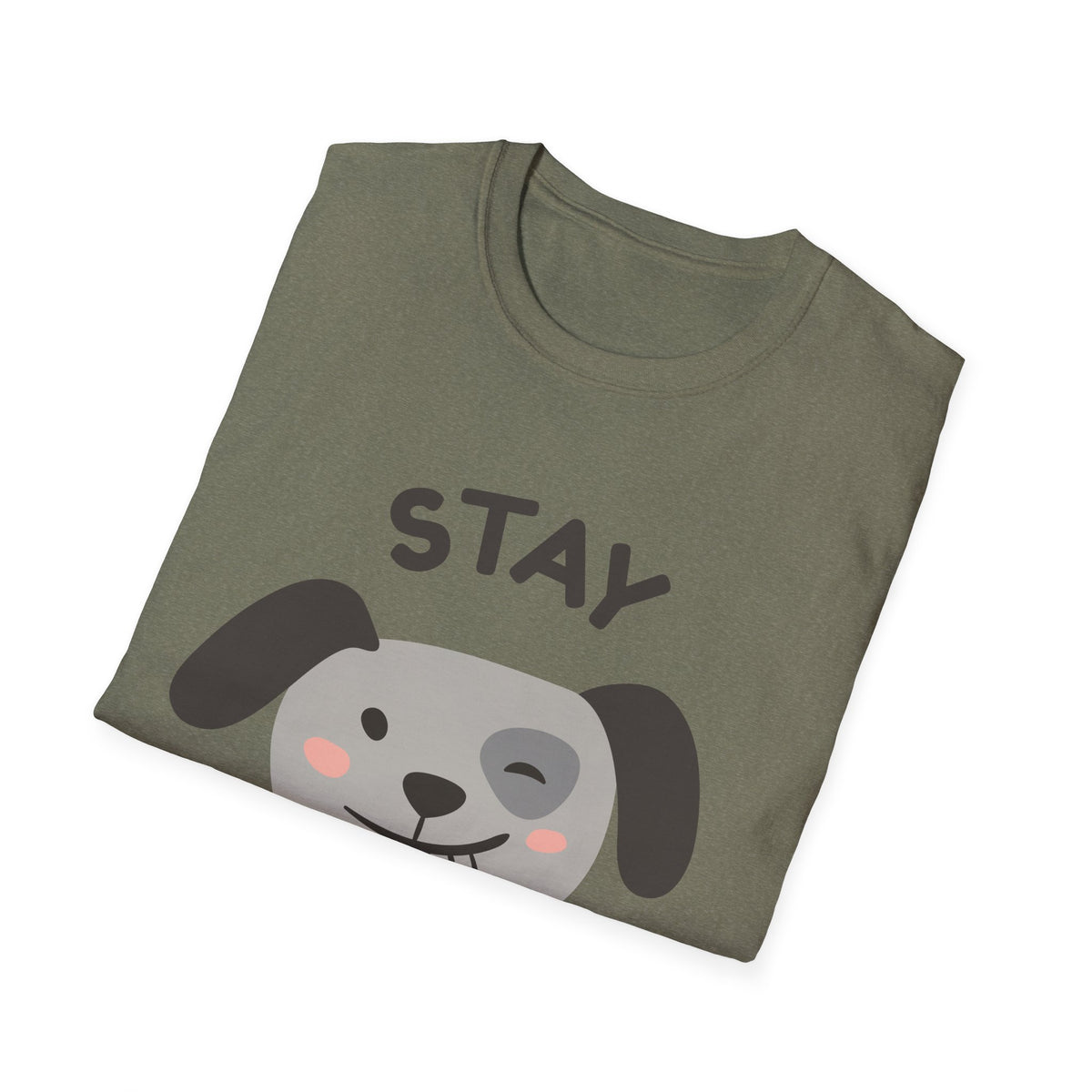 Stay Pawsitive T-Shirt – Cute Dog Lover Graphic Tee for Pet Enthusiasts