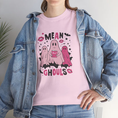 Mean Ghouls Cute Halloween T-Shirt | Funny Ghost Friends Tee