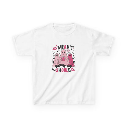 Mean Ghouls: Spooky Fun Ghost Graphic Kids' T-Shirt