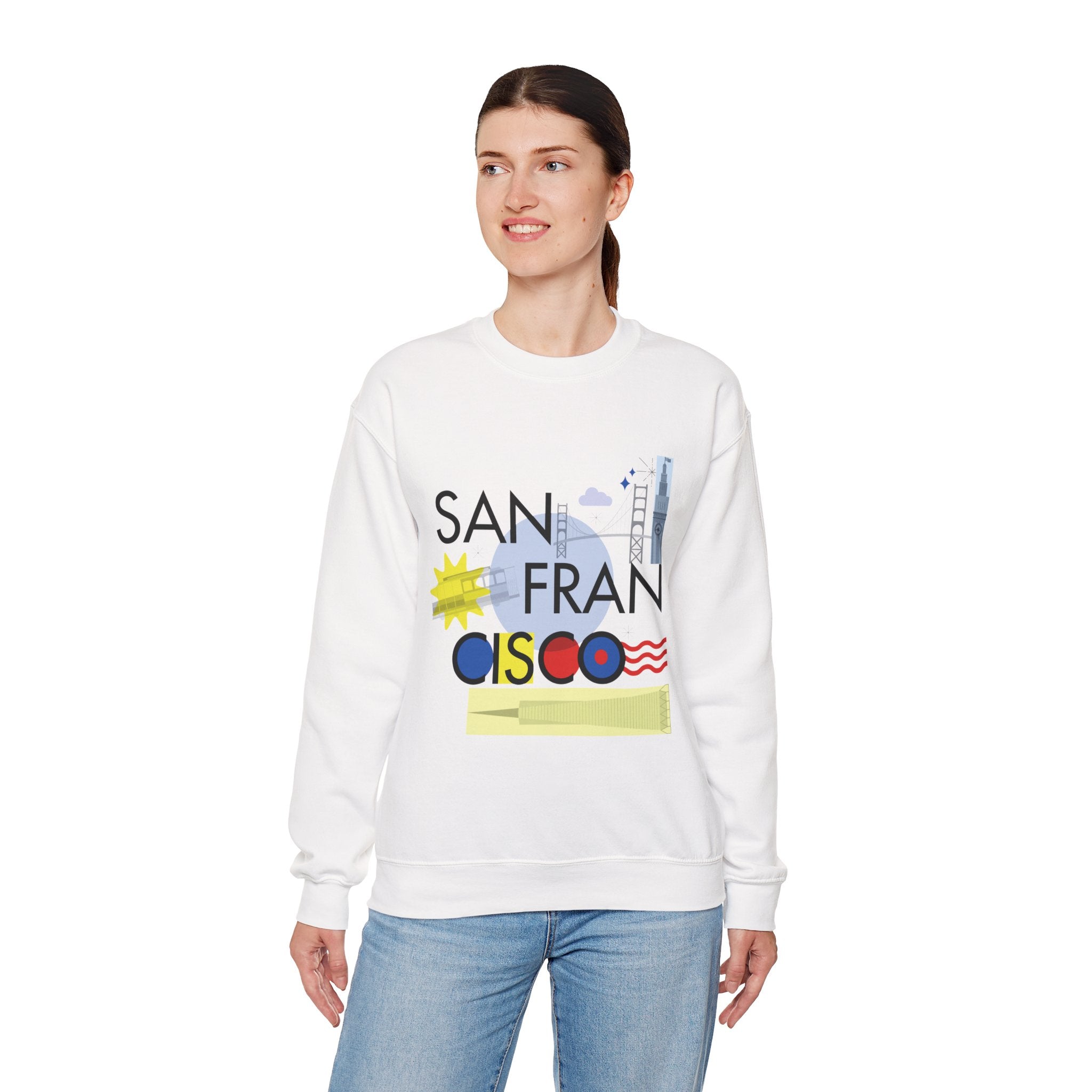 San Francisco Graphic Crewneck Sweatshirt