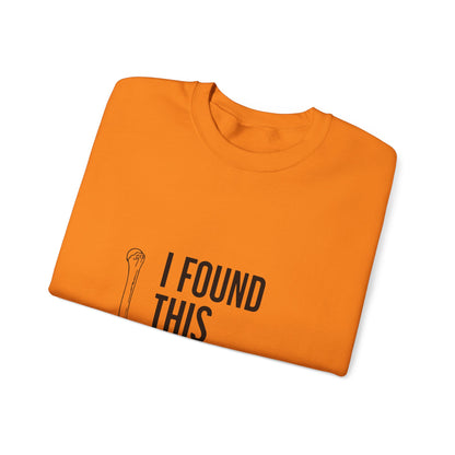 I Found This Humerus” Funny Halloween Sweatshirt