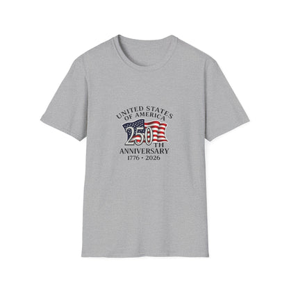 America 250 Shirt | United States 250th Anniversary Patriotic Tee