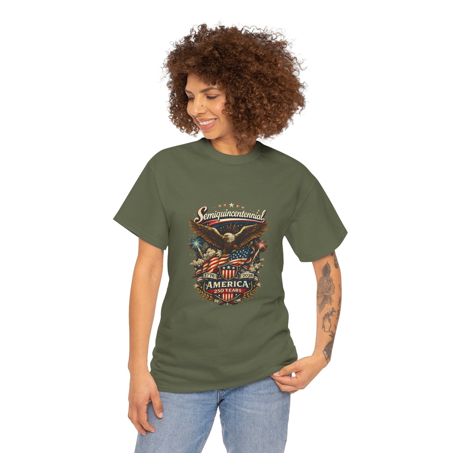 Semiquincentennial Shirt – America 250 Patriotic 1776–2026 Tee