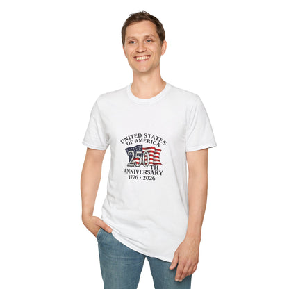America 250 Shirt | United States 250th Anniversary Patriotic Tee