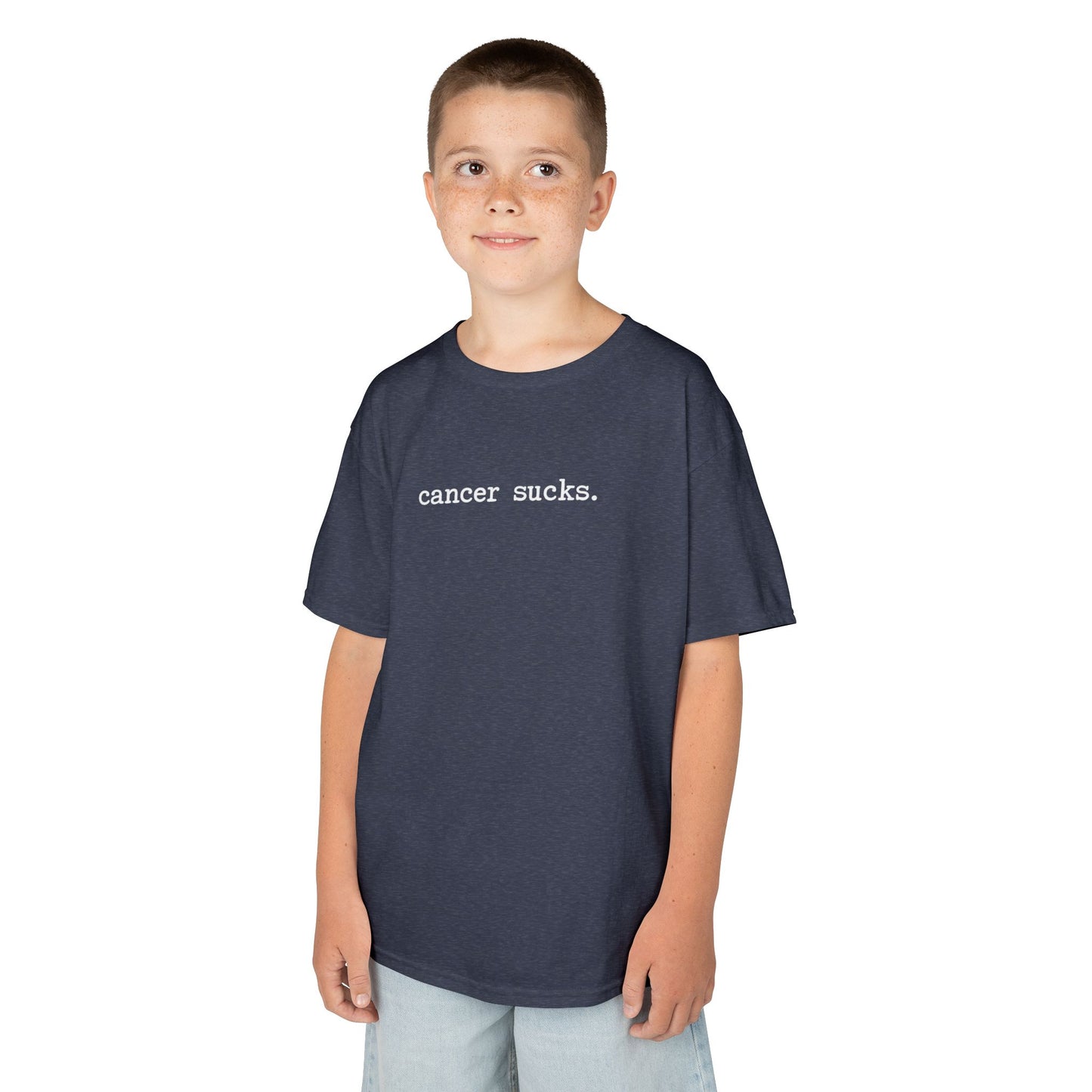 Kids T-Shirt — Cancer Sucks