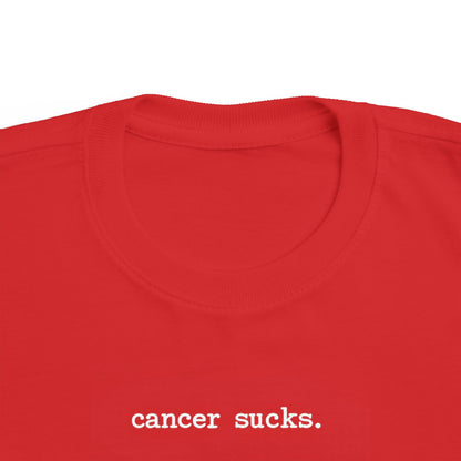 Cancer Sucks Toddler Tee
