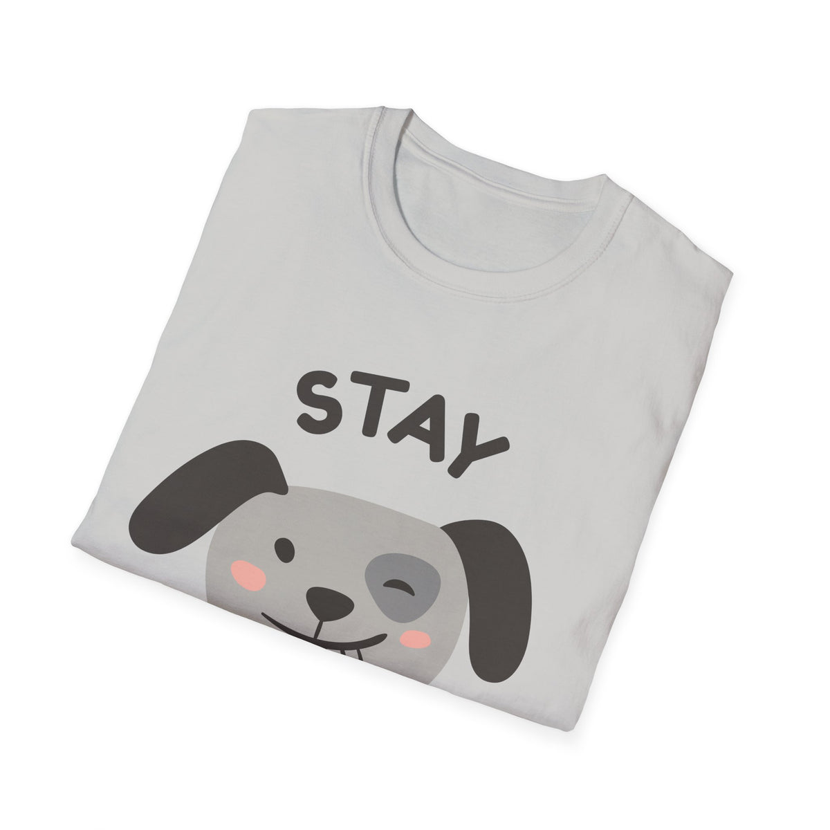 Stay Pawsitive T-Shirt – Cute Dog Lover Graphic Tee for Pet Enthusiasts