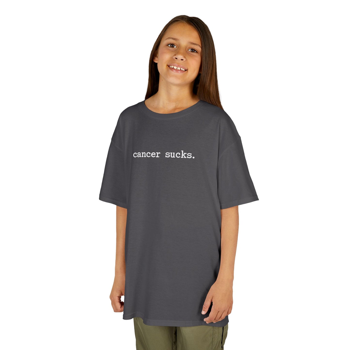 Kids T-Shirt — Cancer Sucks