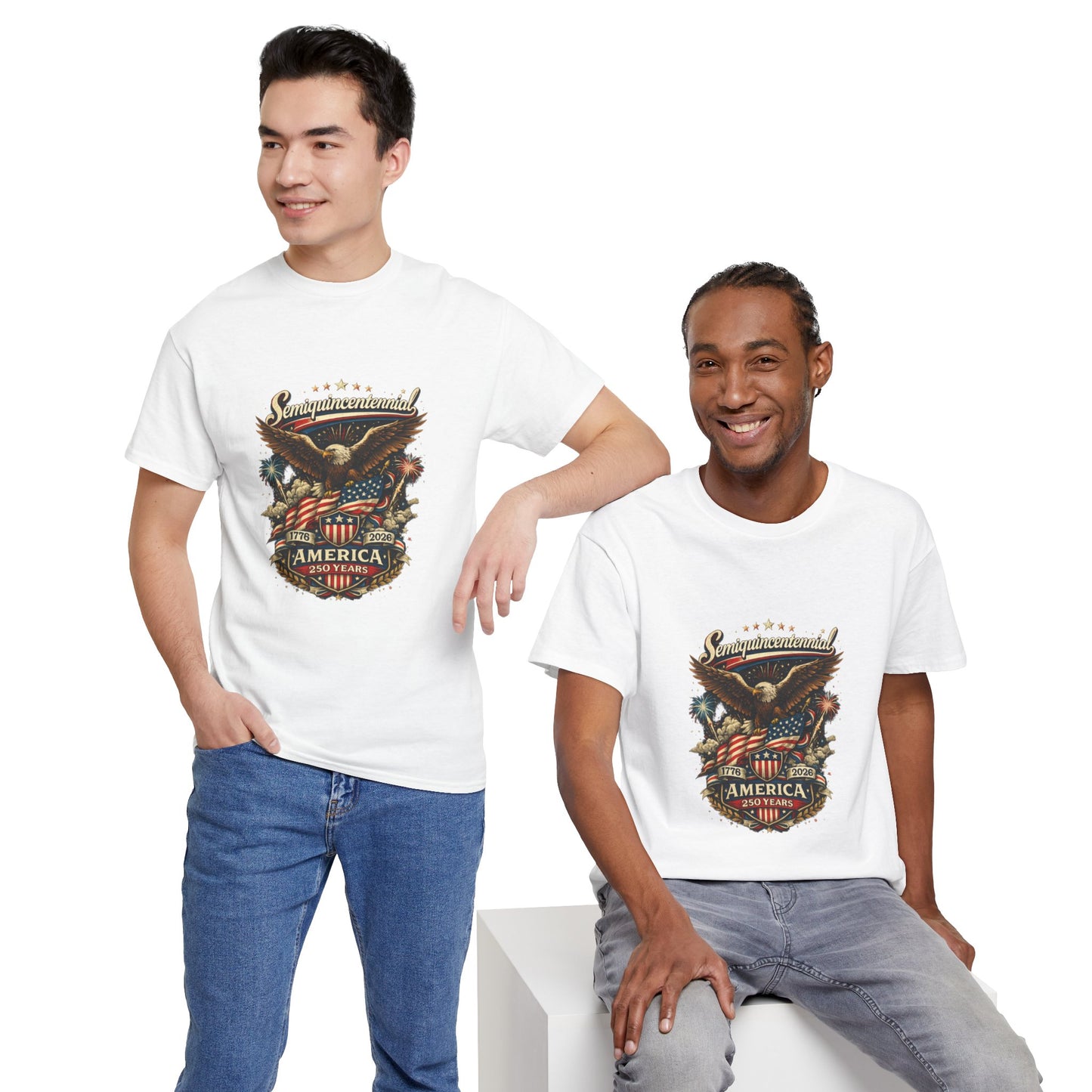 Semiquincentennial Shirt – America 250 Patriotic 1776–2026 Tee
