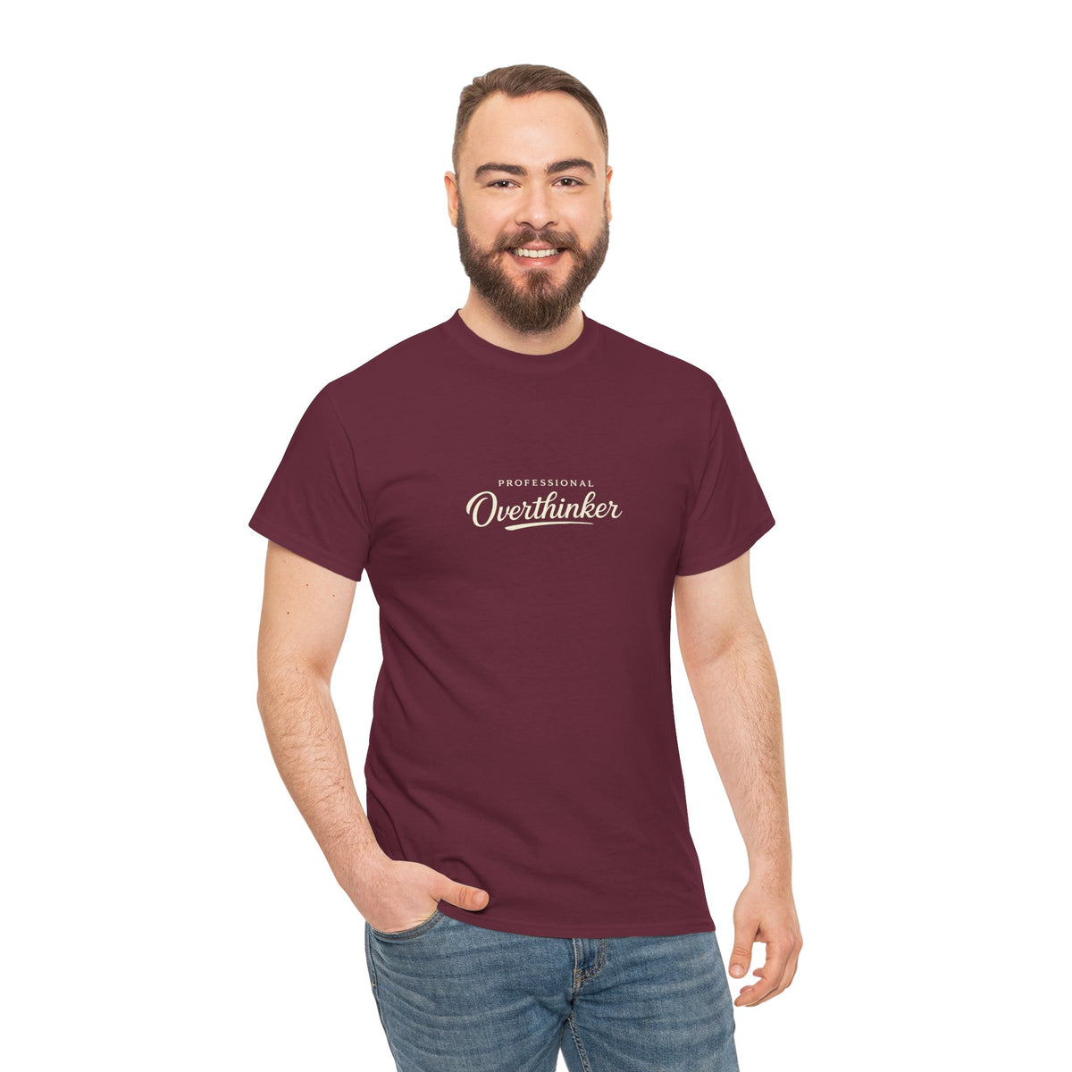Professional Overthinker Funny Shirt for Overthinkers
