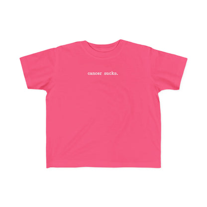 Cancer Sucks Toddler Tee