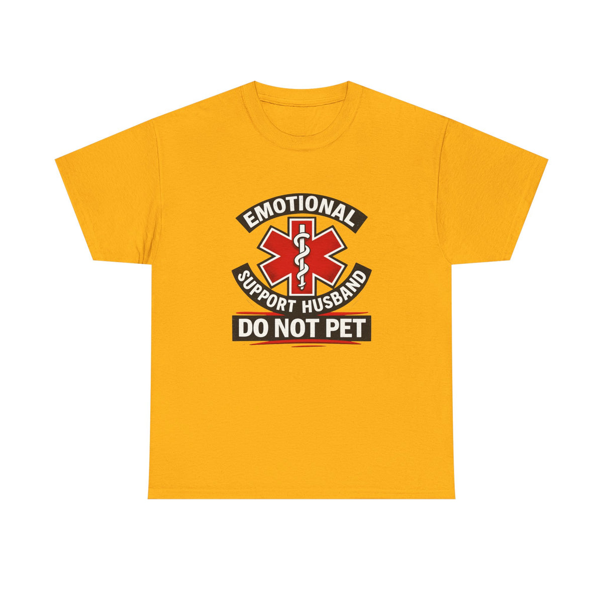 Emotional Support Husband “Do Not Pet” Shirt – Funny Husband Tee