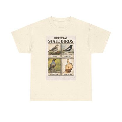 Official State Birds Shirt – Funny New Jersey Graphic Tee