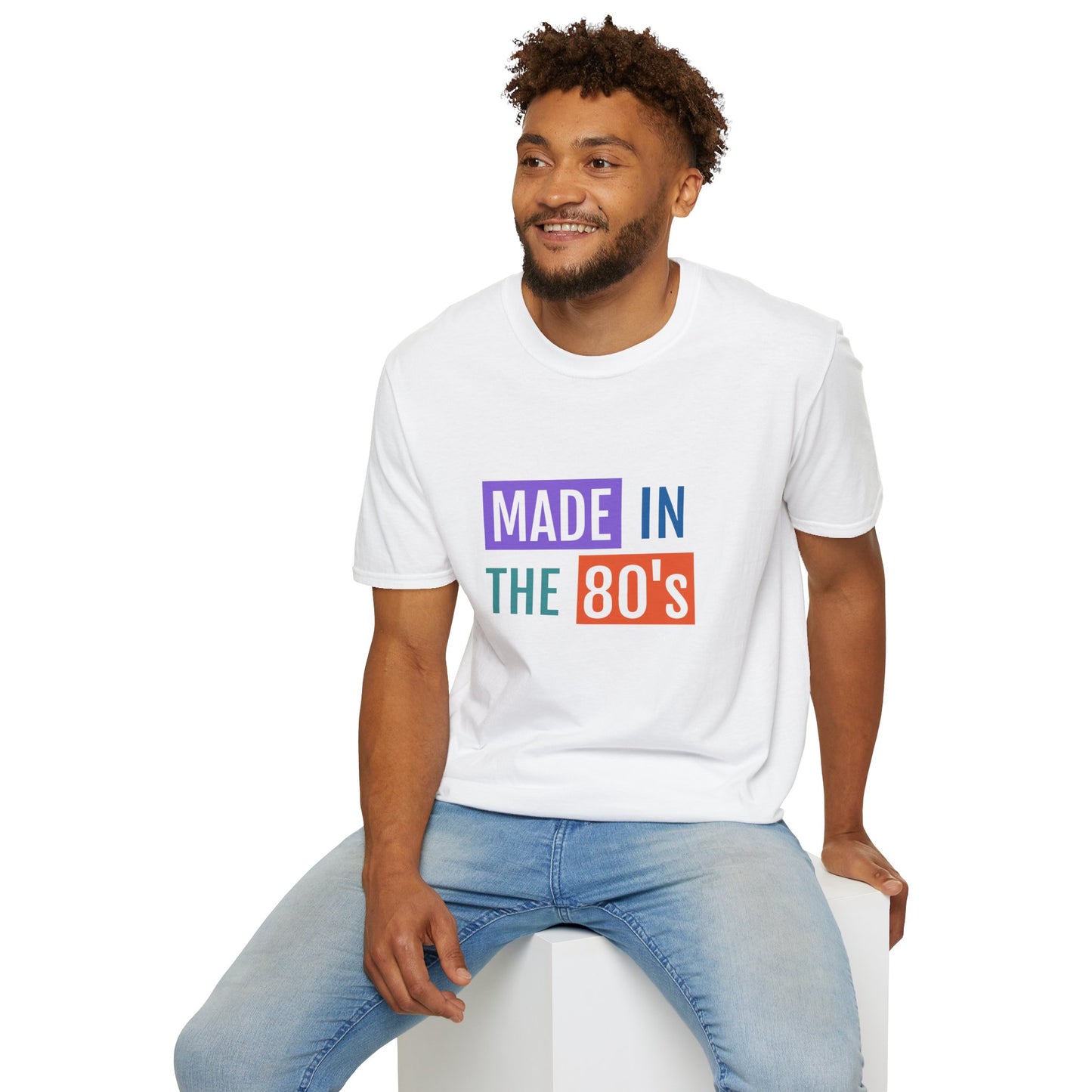 Made in the 80s Birthday Shirt – Retro 1980s Graphic Tee