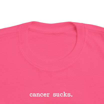 Cancer Sucks Toddler Tee