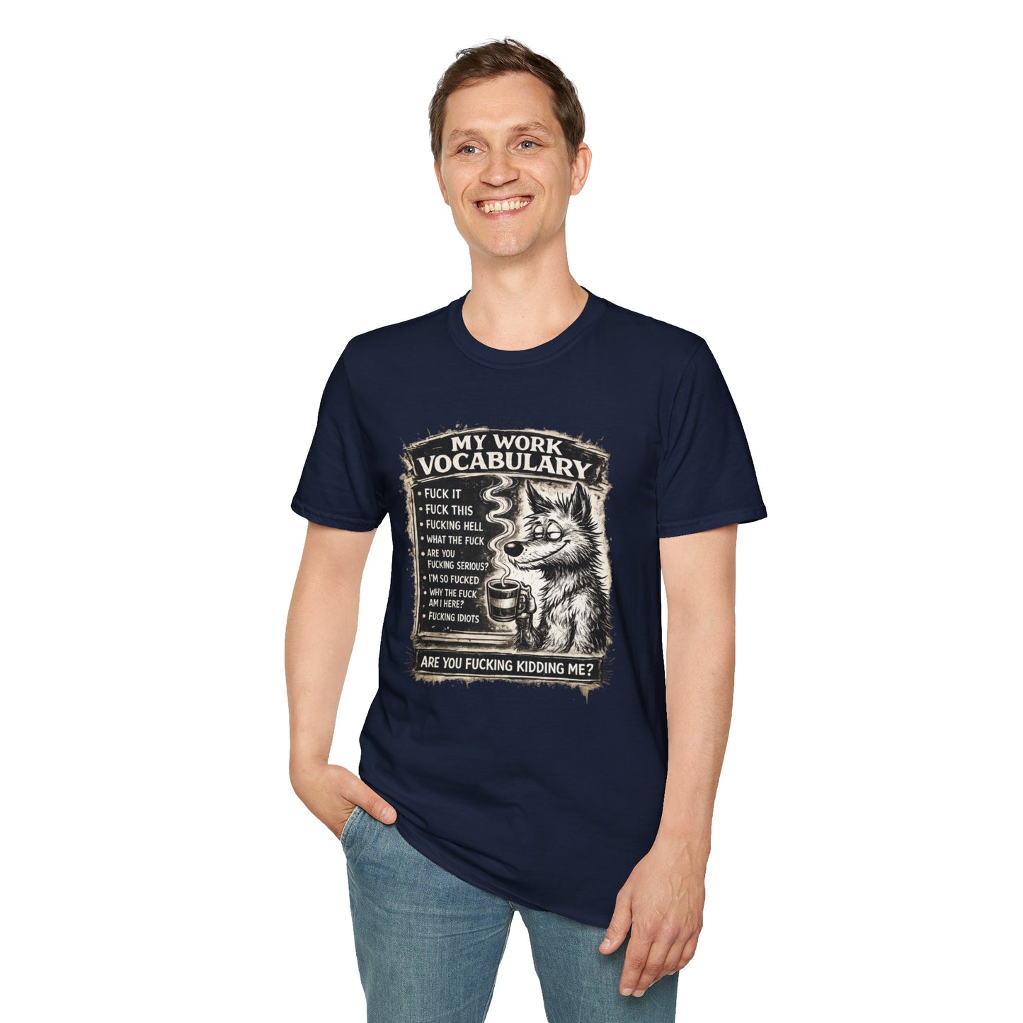 My Work Vocabulary Shirt | Funny Office Humor Graphic Tee