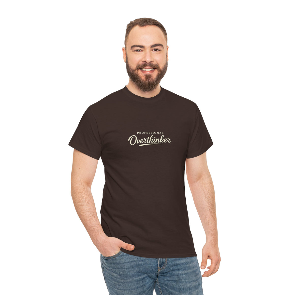 Professional Overthinker Funny Shirt for Overthinkers
