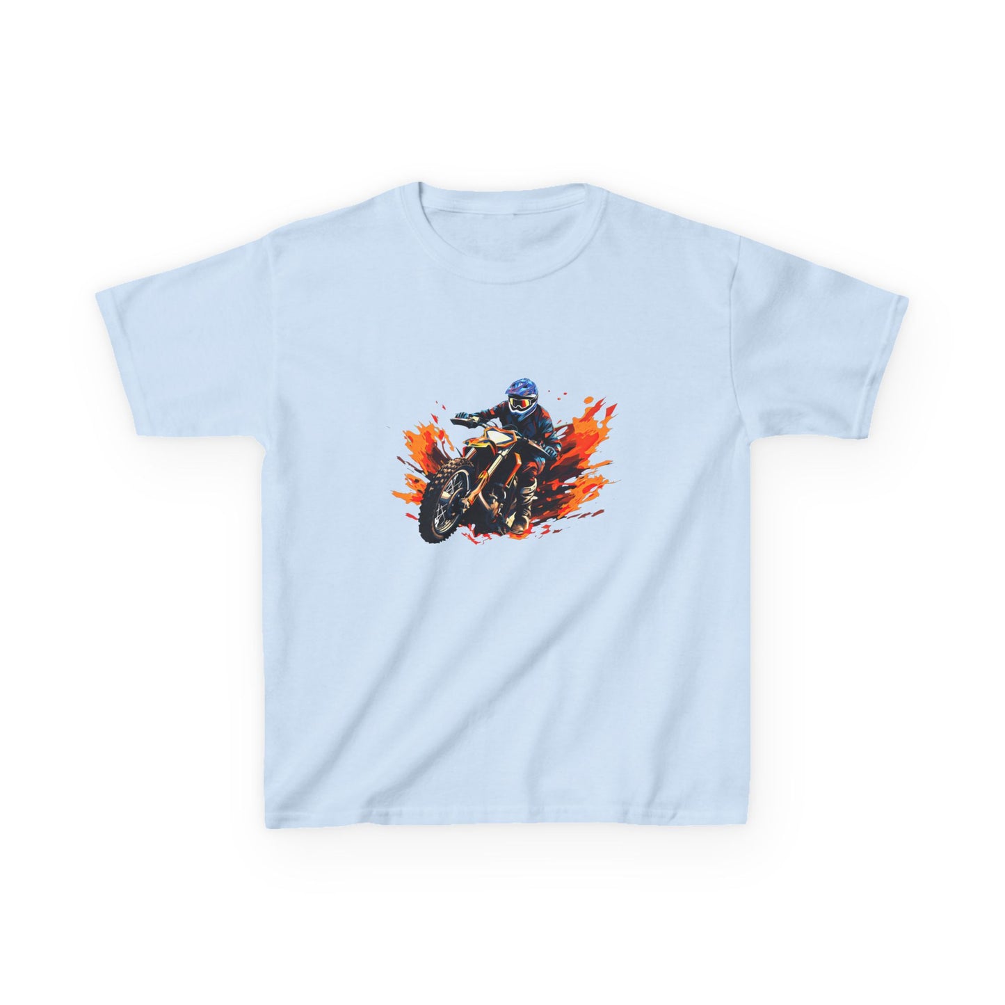 Ride in Style: Cool Motorcycle Racer Graphic Kids' T-Shirt
