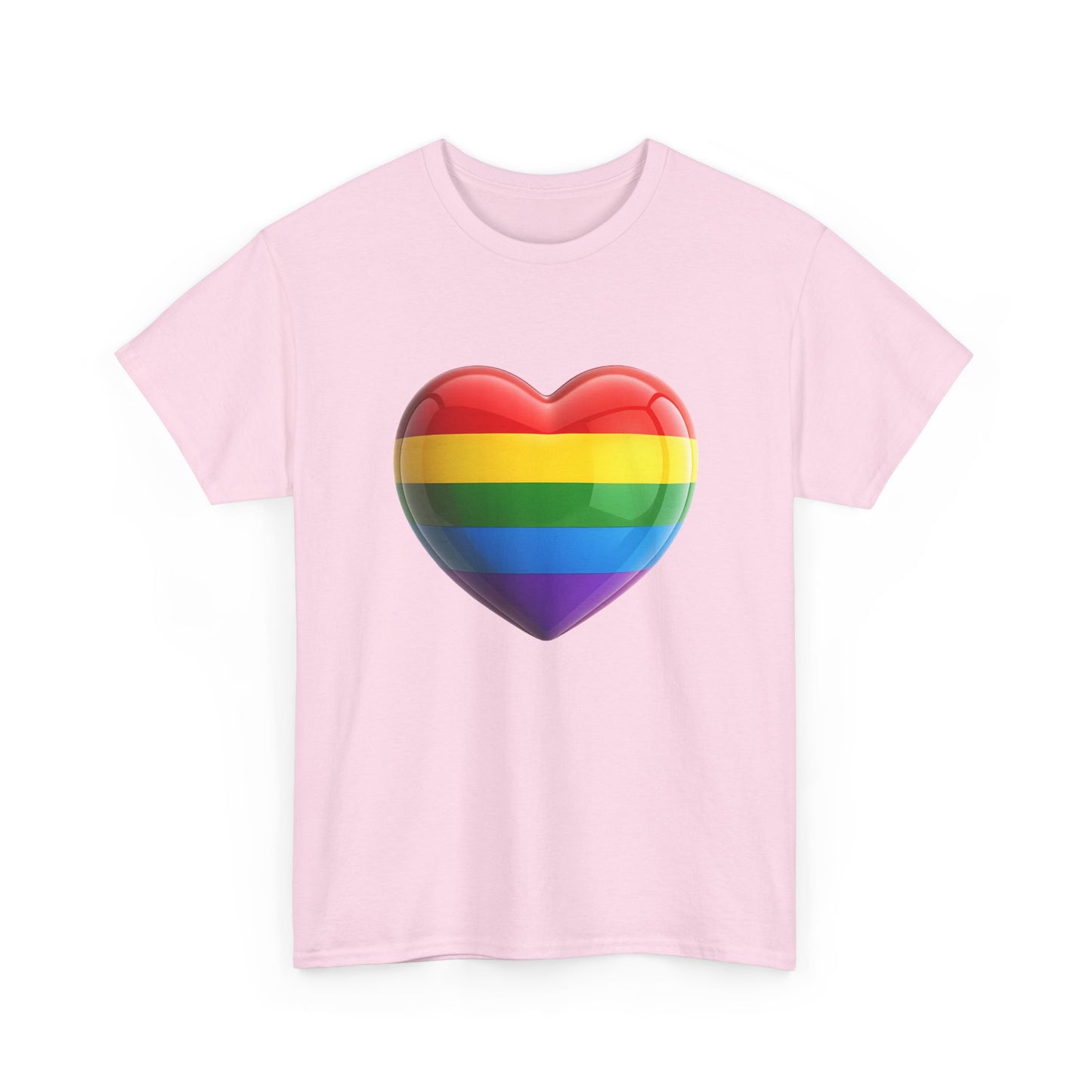 "Love Loud" Rainbow Heart Tee