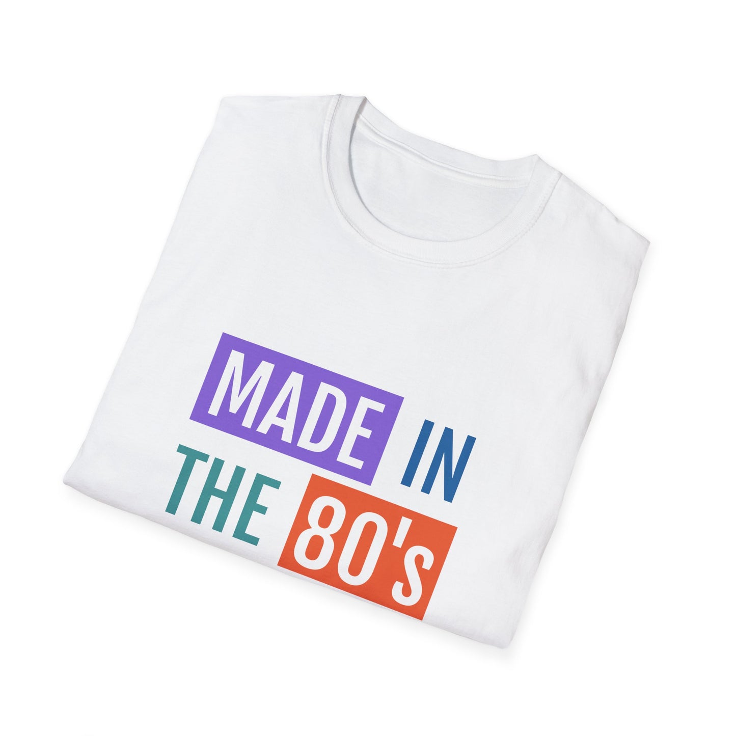 Made in the 80s Birthday Shirt – Retro 1980s Graphic Tee