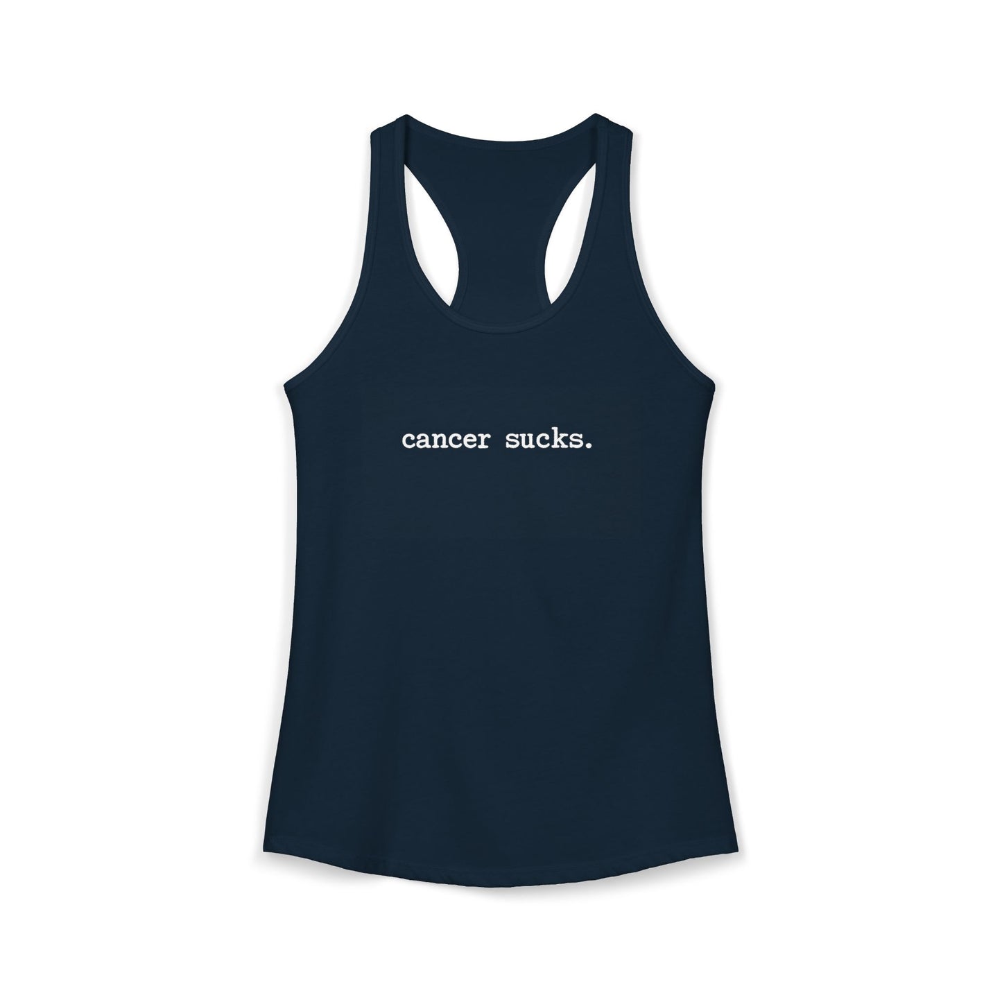 Cancer Sucks - Women's Ideal Racerback Tank