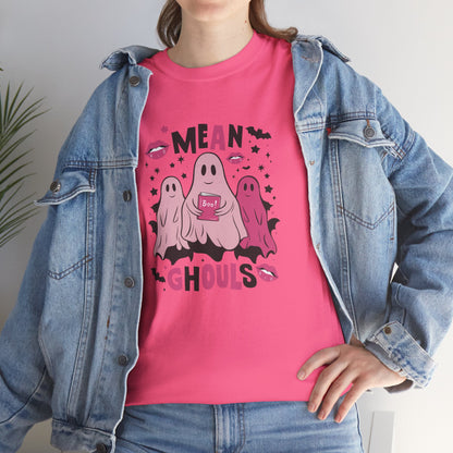 Mean Ghouls Cute Halloween T-Shirt | Funny Ghost Friends Tee