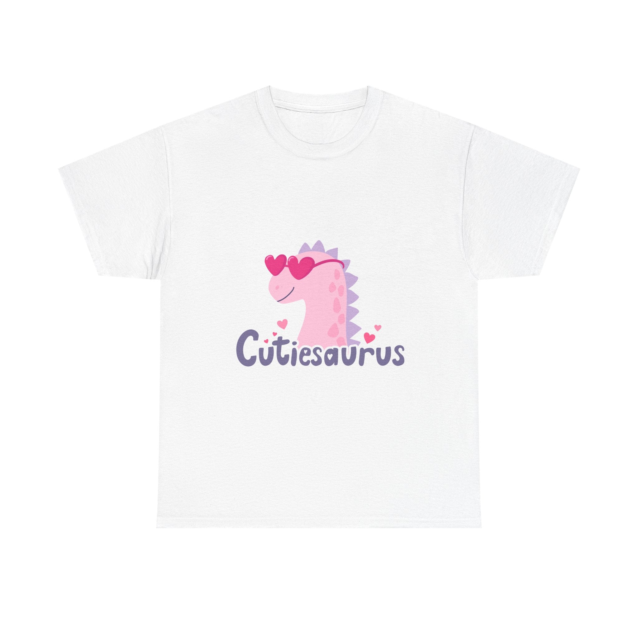 Cutiesaurus T-Shirt – Cute Dinosaur Shirt for Couples, Friends & Kids