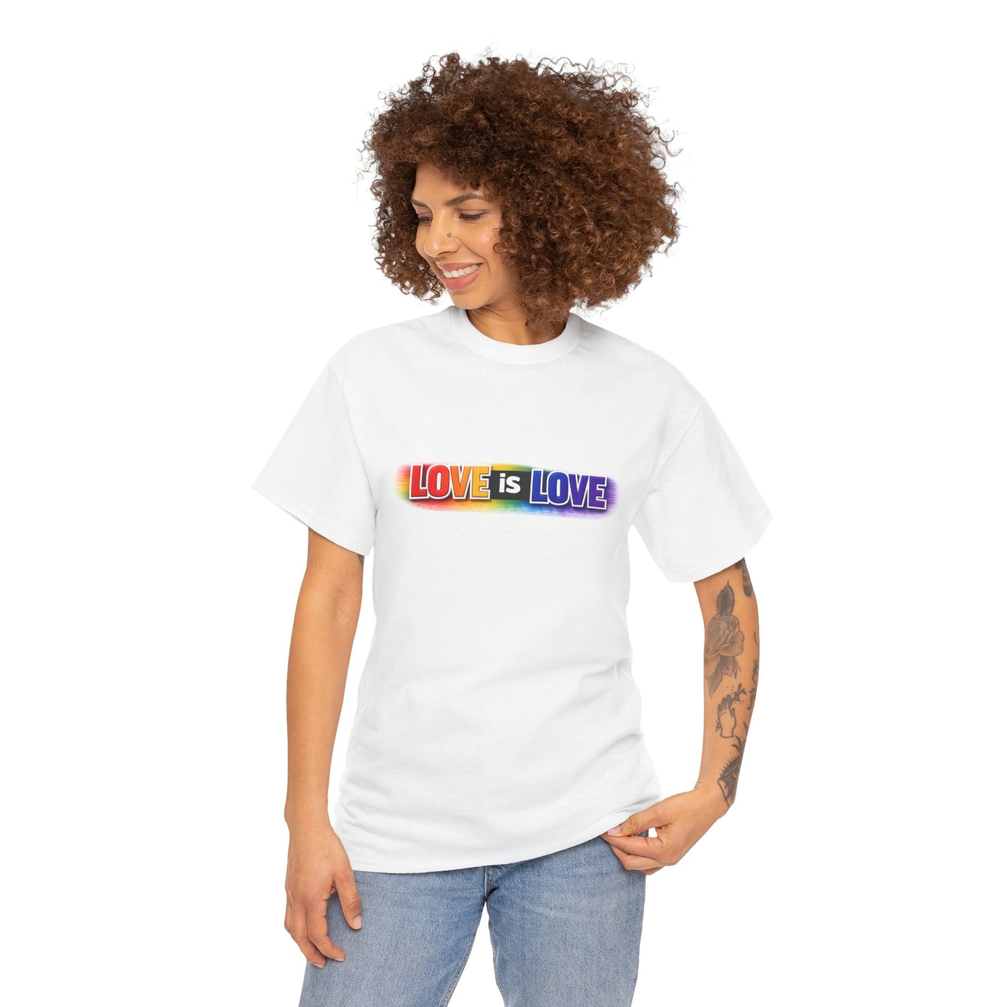 Love Is Love Shirt – Bold Rainbow Pride Graphic Tee