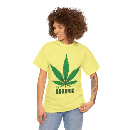It's Organic Pot Leaf Graphic T-Shirt