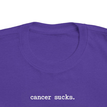 Cancer Sucks Toddler Tee
