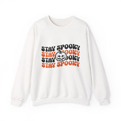 Stay Spooky Retro Halloween Sweatshirt | Vintage 70s Crewneck