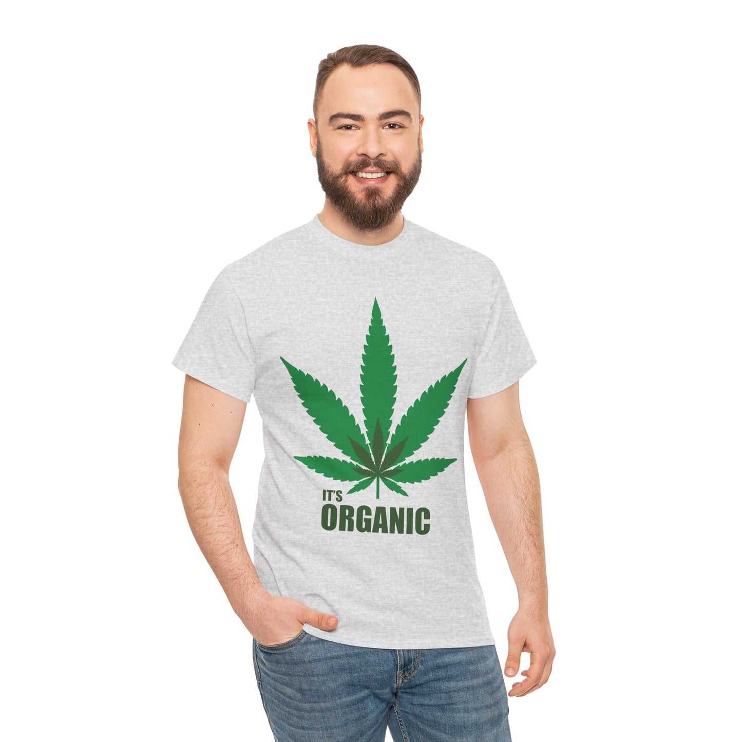 It's Organic Pot Leaf Graphic T-Shirt