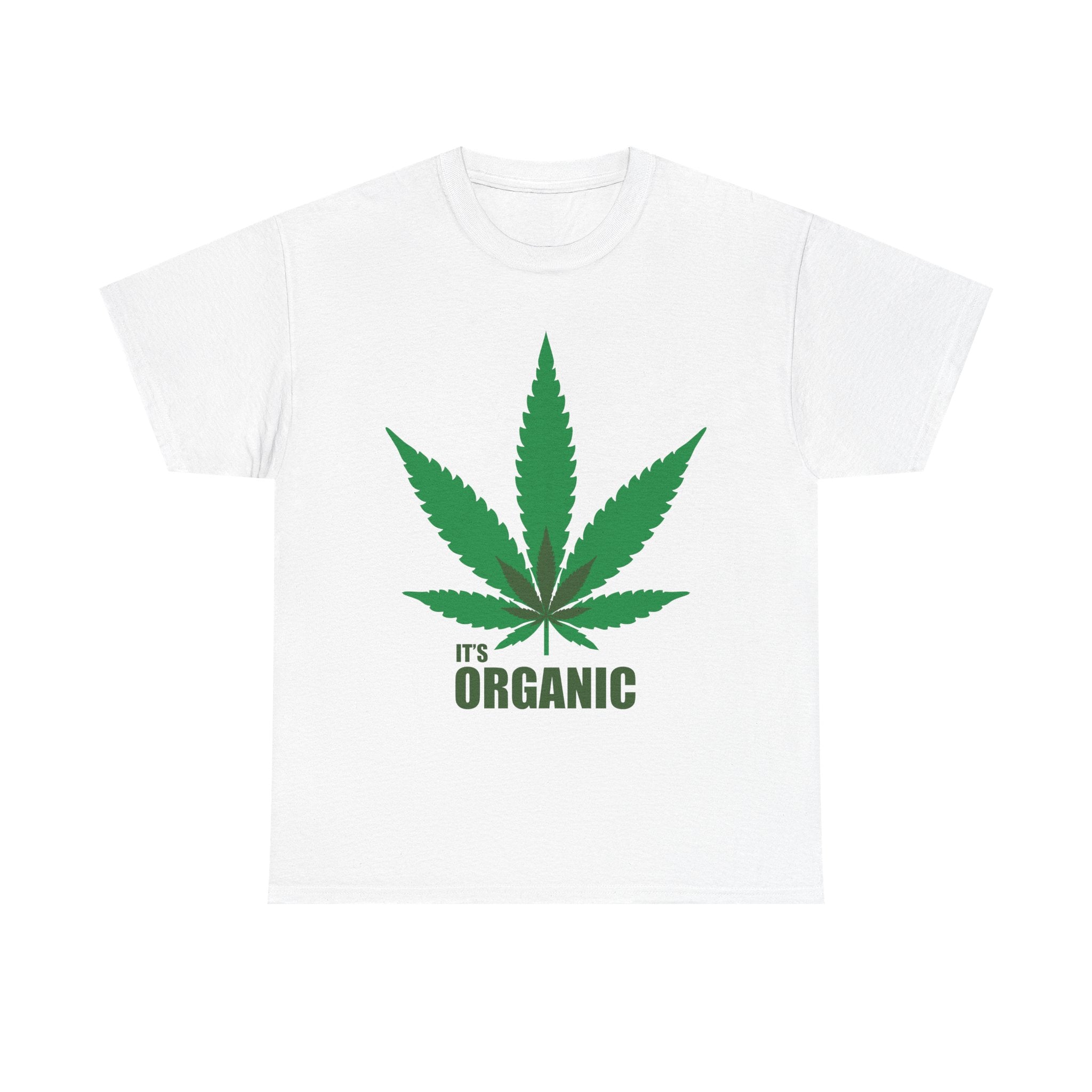It's Organic Pot Leaf Graphic T-Shirt