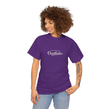Professional Overthinker Funny Shirt for Overthinkers