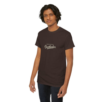 Professional Overthinker Funny Shirt for Overthinkers
