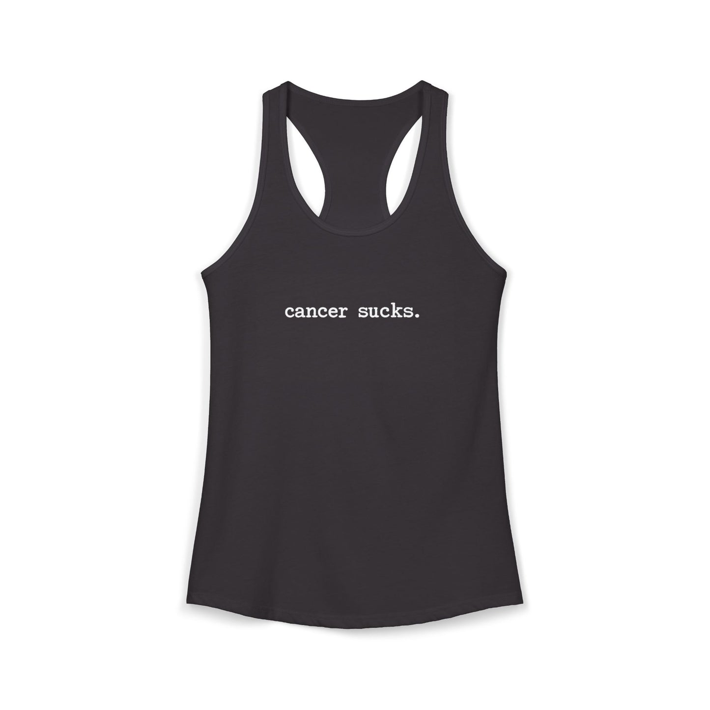 Cancer Sucks - Women's Ideal Racerback Tank