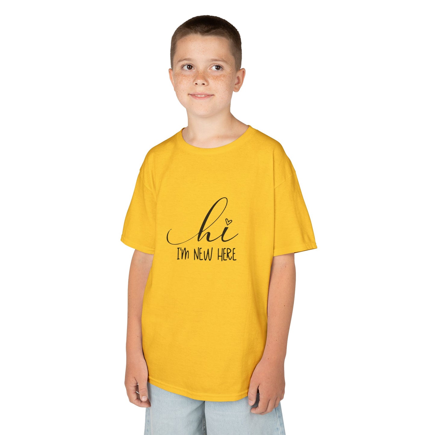 Hi I'm New Here: Fun and Friendly Kids' T-Shirt –  for Little Adventurers!