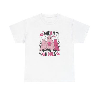 Mean Ghouls Cute Halloween T-Shirt | Funny Ghost Friends Tee