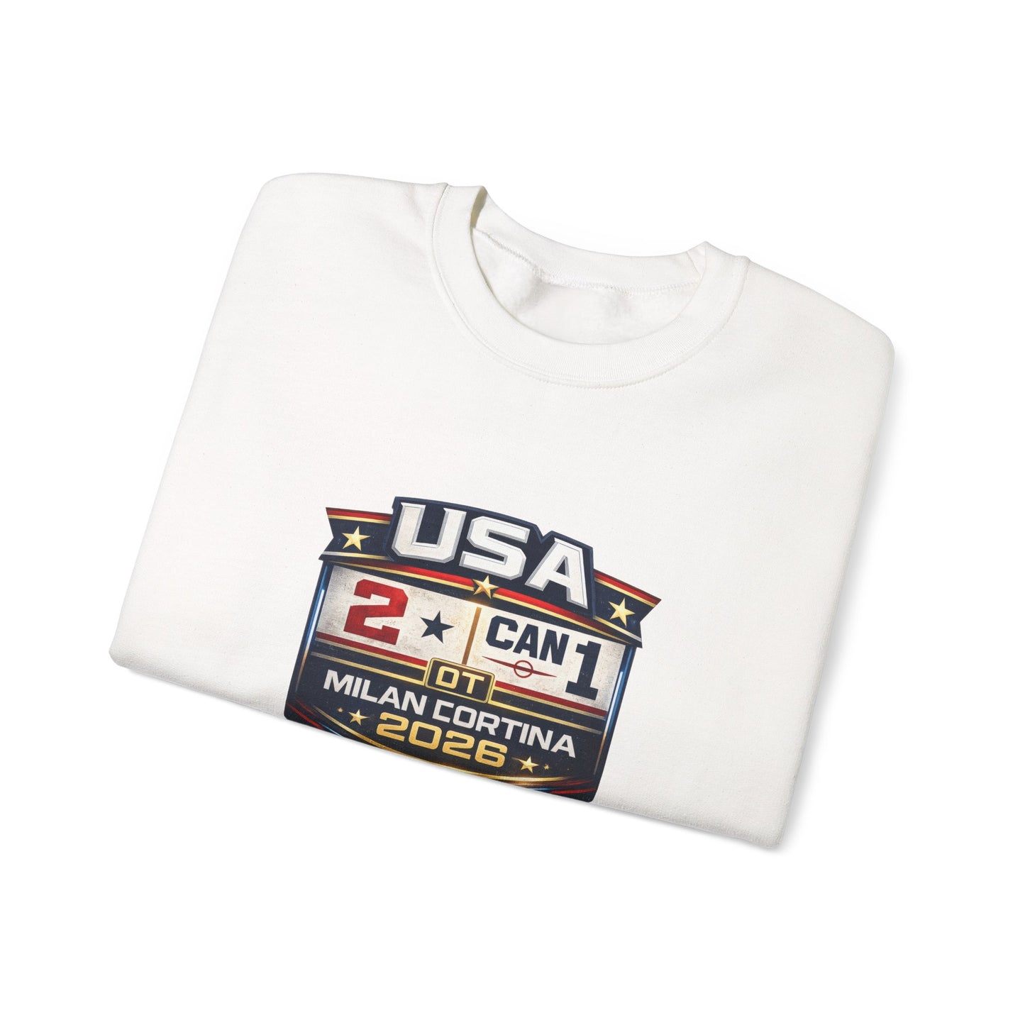 USA Hockey 2026 Gold Championship Sweatshirt – 2-1 OT Classic