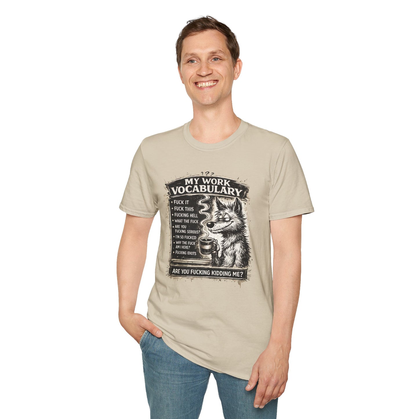 My Work Vocabulary Shirt | Funny Office Humor Graphic Tee