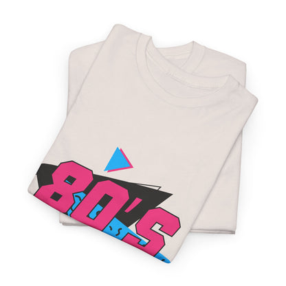Retro 80’s Made Me T-Shirt – Vintage Neon Throwback Tee