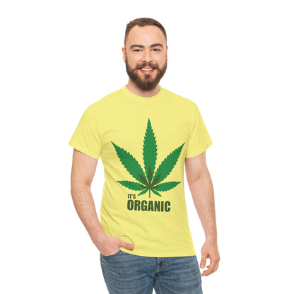 It's Organic Pot Leaf Graphic T-Shirt