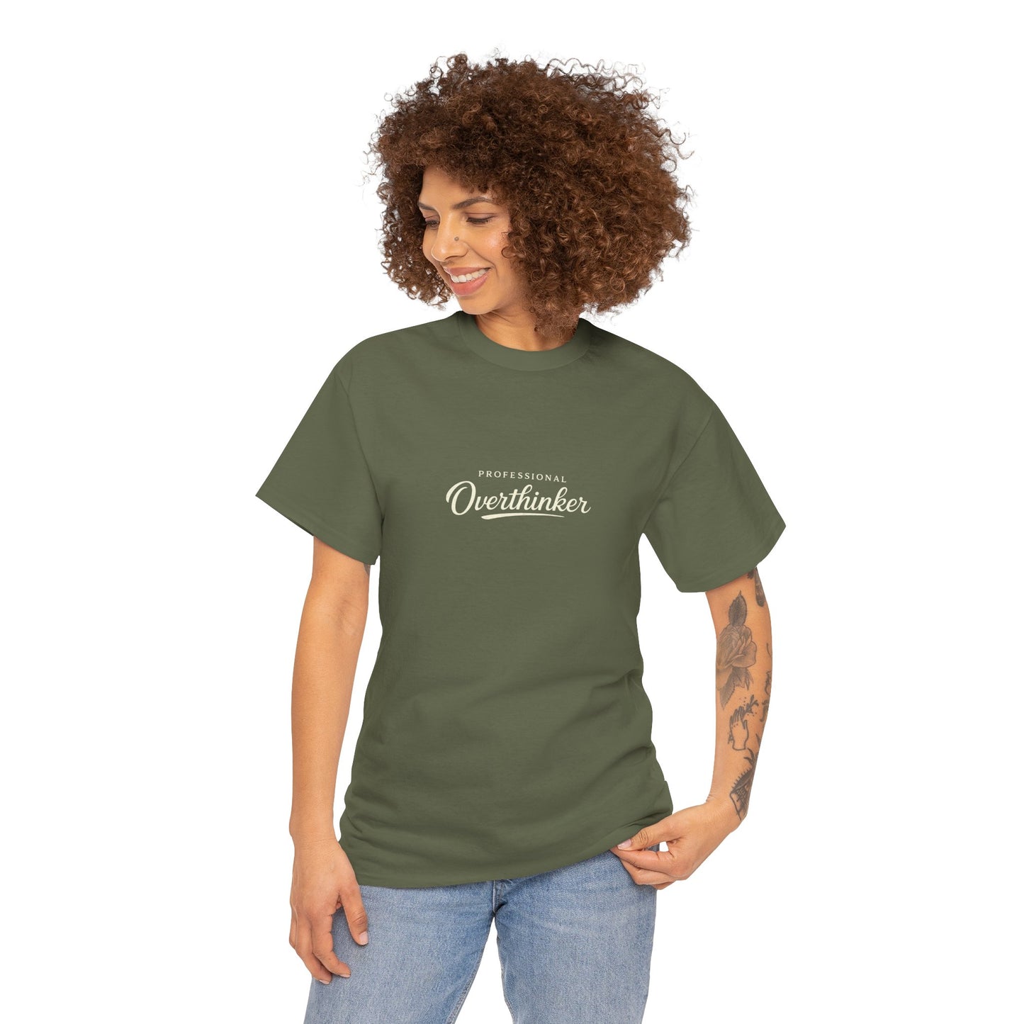 Professional Overthinker Funny Shirt for Overthinkers