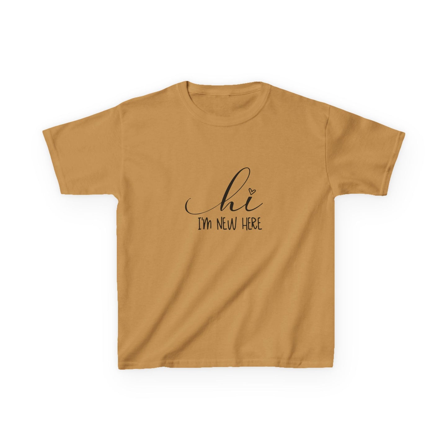 Hi I'm New Here: Fun and Friendly Kids' T-Shirt –  for Little Adventurers!
