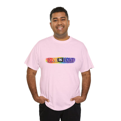 Love Is Love Shirt – Bold Rainbow Pride Graphic Tee