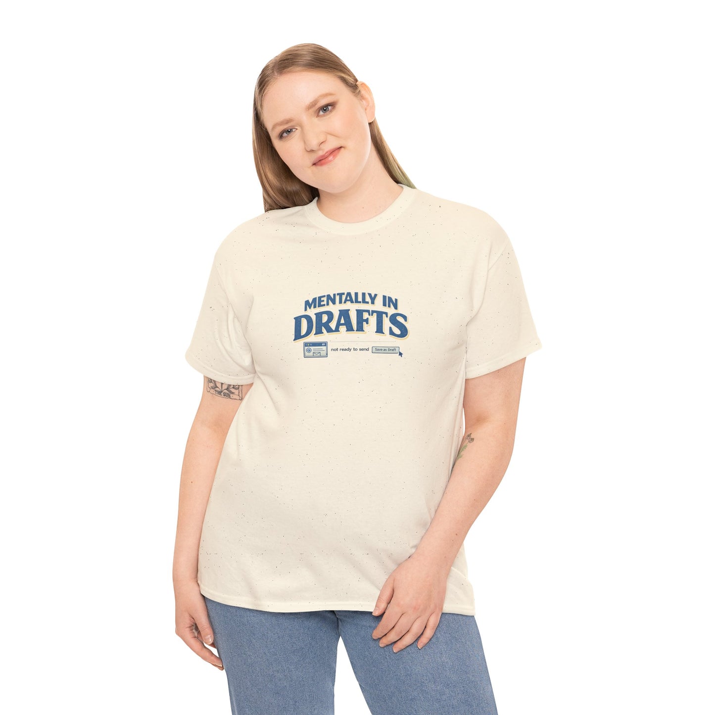 Mentally in Drafts Shirt – Funny Overthinking Introvert Tee