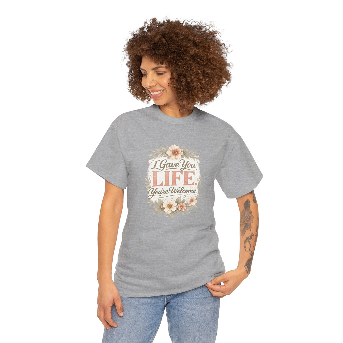 I Gave You Life You’re Welcome Funny Mom Shirt – Mother’s Day Gift Tee