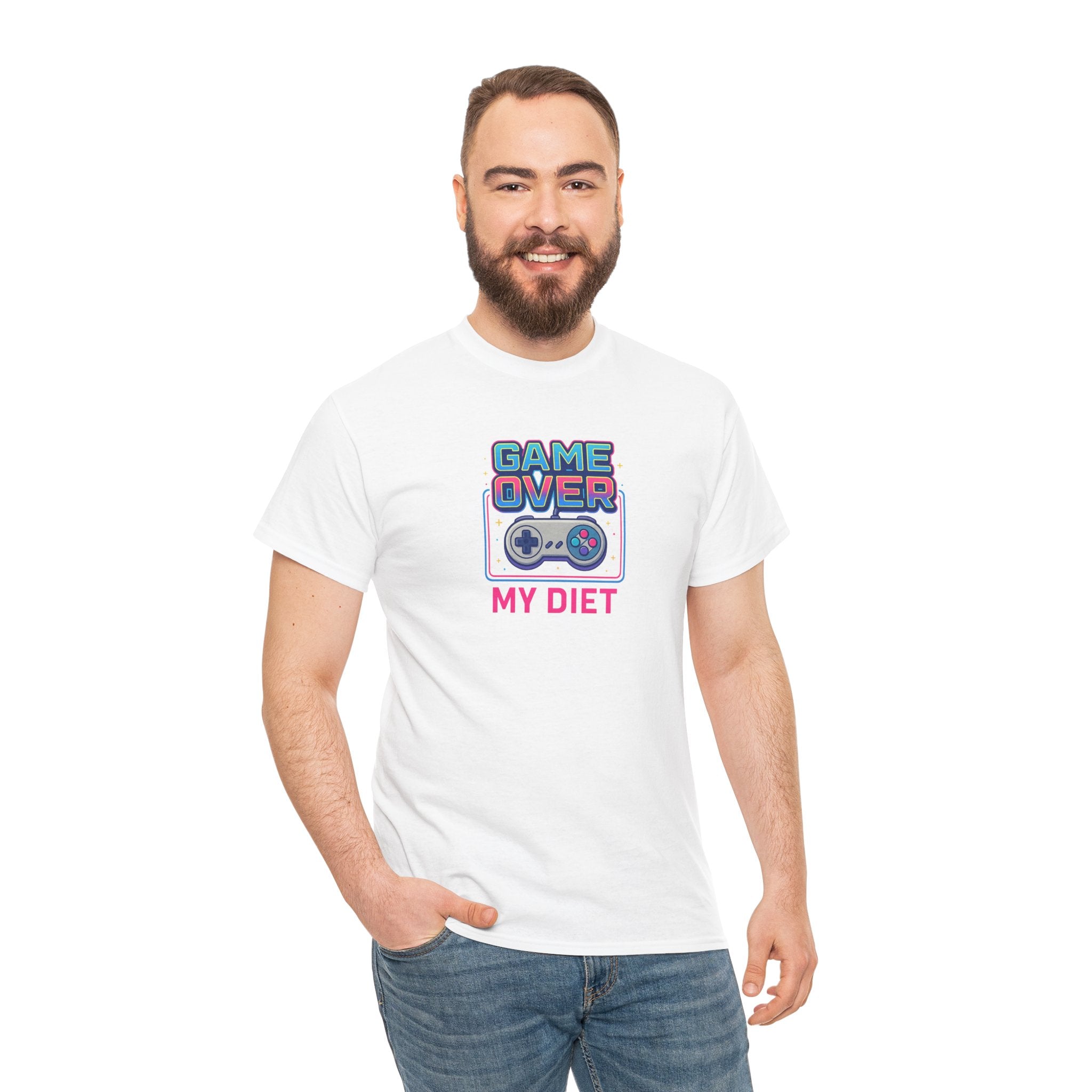 Game Over: My Diet Retro Gaming Funny T-Shirt