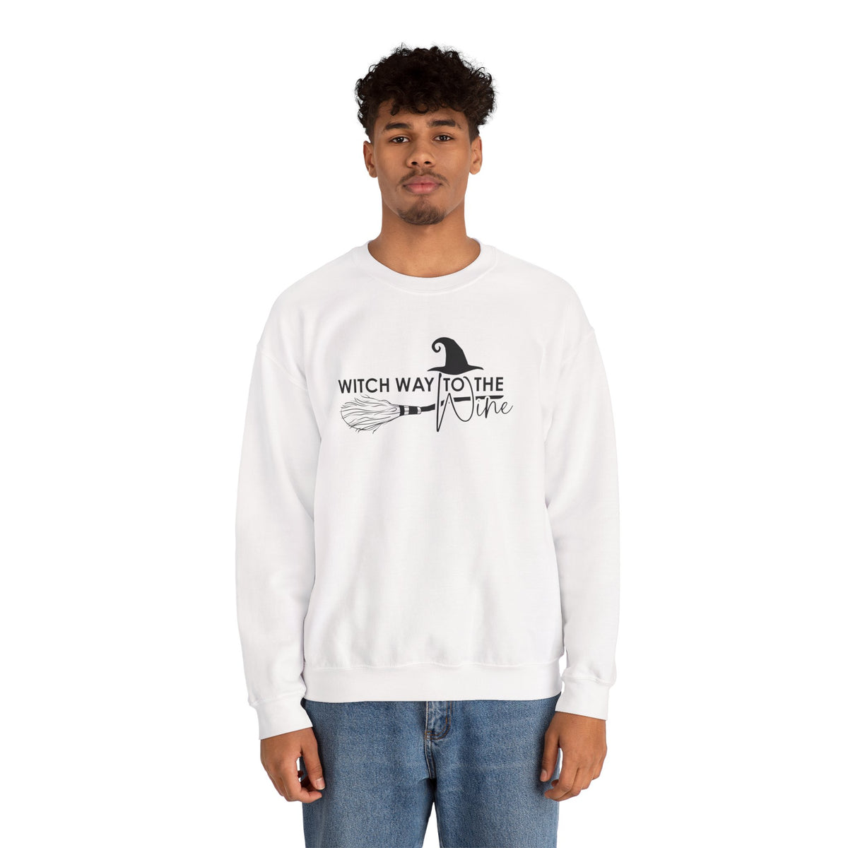 Witch Way to the Wine Sweatshirt